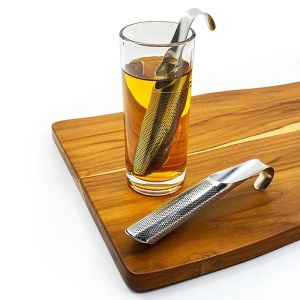 Stainless Steel Tea Infuser Mesh Strainer Filter Pipe Spice Infuser Soup Tea Leakage Net Set