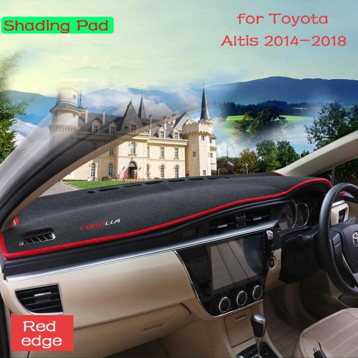 RHD Car Dashboard Cover Dash Mat For Toyota Corolla 2007-2013 / 2014 ...