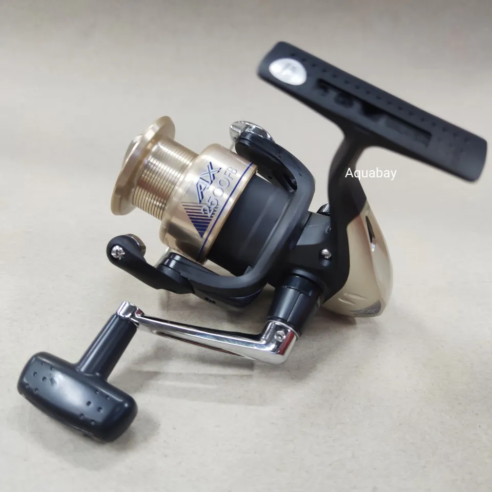 shimano ax 2500 fb spinning reel FX 2500FB Ted's Sports Center a waterproof digital control system which recharges with each cast and powers the Digital Braking system SHIMANO AX 1000FB/ 2500FB SPINNING