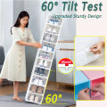 Shoe Rack Organizer Shoe Box Storage Organizer Lagayan ng sapatos Shoes Cabinet Transparent Clear Shoes Case on sale. 