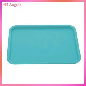 [Hill Angelia] Hình chữ nhật Pallet Nordic nhựa thực phẩm phục vụ khay nhiều màu sắc lưu trữ khay hộ gia đình nhà bếp Trái cây tráng miệng khay