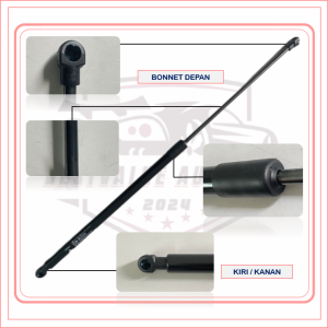 TOYOTA HARRIER ZSU60 FRONT REAR BONNET DAMPER BOOT ABSORBER GAS SPRING SET TAILGATE PENYERAP BONNET DEPAN BELAKANG BOOT