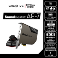 CREATIVE SOUND CARD Sound Blaster AE-7 Internal Sound Card รองรับ 5.1 และตัวควบคุม ACMซาวด์การ์ด PCI-e. 