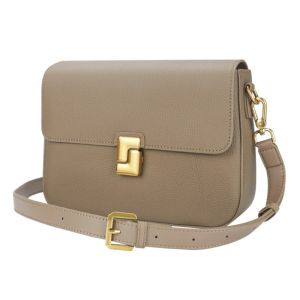 Royal Bagger Túi đeo chéo vai cho phụ nữ da bò thật thời trang đơn giản đi lại nách túi vuông nhỏ 1555