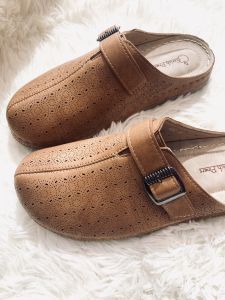 ของEnrich piners รองเท้าสุขภาพผู้หญิง หุ้มหัว เปิดส้น งานเย็บทั้งชิ้น – ใส่แล้วสวย ใส่แล้วสบาย มีใหญ่ถึง41