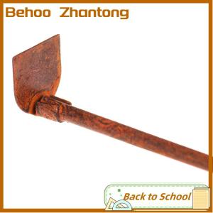 Behoo 1:12 Dollhouse thu nhỏ công cụ làm vườn kim loại xẻng pitchfork Bộ đồ nội thất