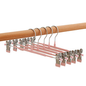 Naju ไม้แขวน ไม้แขวนเสื้อกันลื่น hanger ไม่หักง่าย กันผ้าลื่น รับน้ำหนักได้เยอะ ตะขอแขวนหมุนได้360องศา