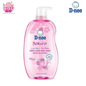 Combo Sữa tắm gội Dnee Thái Lan cho bé Chai 750ml và Chai 380ml