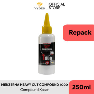 MENZERNA Heavy Cut Compound 1000 ECER Kompon Kasar Hemat Kumpon Murah Abrasif Tinggi  Obat Poles Penghapus Bekas Amplas High Gloss Compon Penghilang Baret Dalam Pengkilap Body Motor Mobil Penghapus Kusam Kerak Air Jamur Kaca Pembersih Lecet Goresan