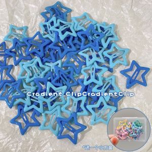 Hộp 100 Kẹp Tóc Hình Ngôi Sao Xinh Xắn Cho Bé Gái y2k