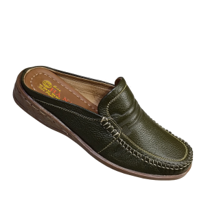 Dép Bít Mũi Nam HA NAM Da Bò Thật Cao Cấp GSB20101