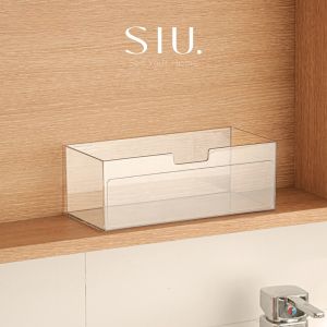 Kira Cosmetic Box & Organizer - Tempat Penyimpanan Kosmetik Peralatan Aksesoris Serbaguna Premium Akrilik / Rak Akrilik Serbaguna