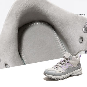 Camel womens velvet warm hiking shoes anti slip outdoor hiking boots