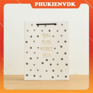 Túi Quà Tặng Phong Cách Túi Giấy Cứng Đựng Quà Sinh Nhật Đơn Giản Quà Lưu Niệm Sự Kiện Z95