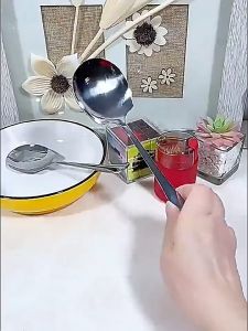 Large Size Stainless Steel Soup Spoon Public Sharing Spoon for Restaurants Home Dinner Party COD