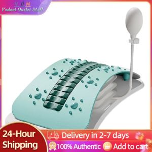 Waist Stretching Massage Device for Lumbar Spine Pain Relief and Fitness Recovery Equipment for Lower Back Support
