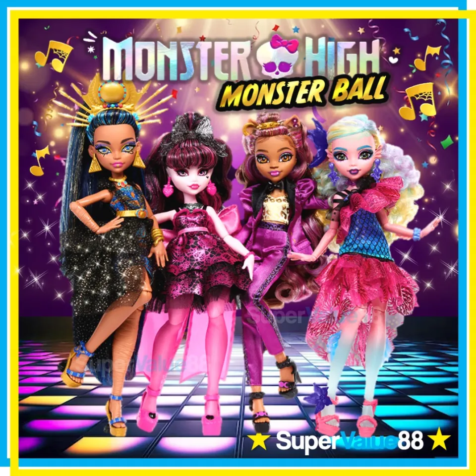 Monster High Draculaura Fashion Doll In Monster Ball Party Dress