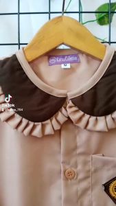 seragam Pramuka versi gamis/ seragam SD/sudah free hijab