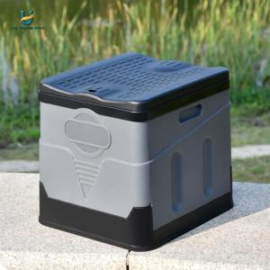 Outdoor Portable Toilet for Camping and Hiking - Compact Folding Car Toilet Bucket - Easy to Clean and Carry for Beach Trips[Ueb Flagship Store]