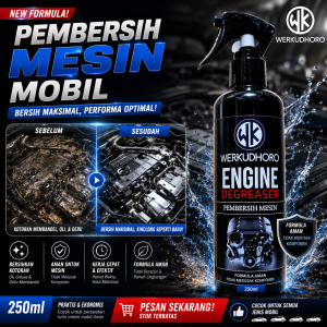 Engine Degreaser 250ml / Cuci Mesin / Pembersih Mesin tanpa air / Waterless / Engine Cleaner