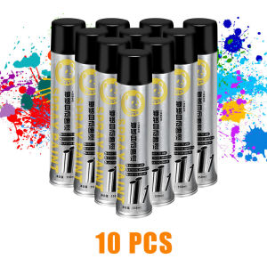 Chrome Spray Paint 350ml Car Rust Remover Metal Surface Chrome Paint Car Iron Powder Cleaning Rust