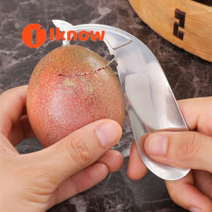 I Know Multifunctional Gadgets Passion Fruit Peel Opener Stainless Steel
