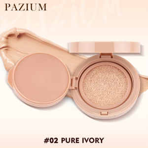 PAZIUM BB Cushion Waterproof Air Cushion Natural Long Lasting Facial Makeup BB Cream High Coverage Poreless Flawless Foundation