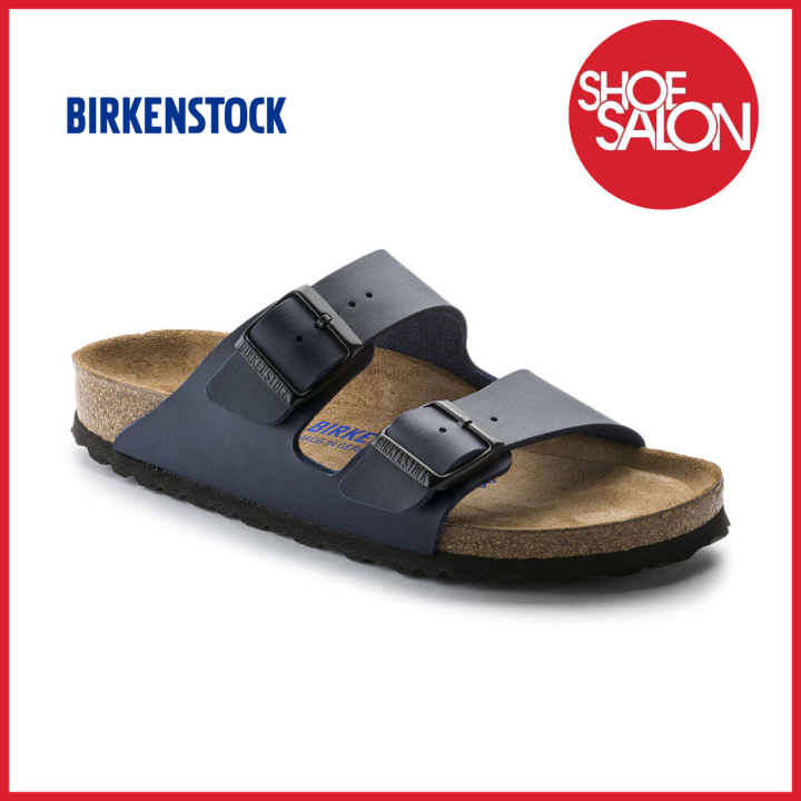 Birkenstock Arizona Birko Flor SFB WOMENS Sandals Blue 51063 Lazada PH