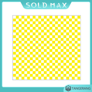 100pcs 30x30cm Kertas Burger Foodgrade Kertas Alas Roti Motif Catur Greaseproof Anti Minyak