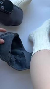 ที่นวดเท้า Foot Renew Triple Method ที่นวดเท้าแบบพกพาที่ปรับแต่งได้ ที่นวดเท้าแบบให้ความร้อนไร้สายสำหรับโรคระบบประสาทสำหรับใช้ที่บ้าน/สำนักงาน/การเดินทาง(1)