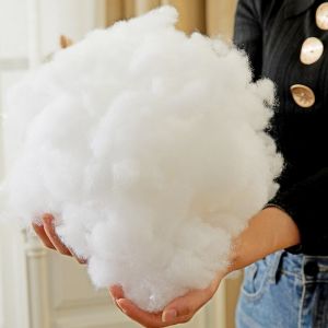 Soft Nylon Fiber Fill Stuffing Material for Pillows Cushions Plush Toys Dolls DIY Craft