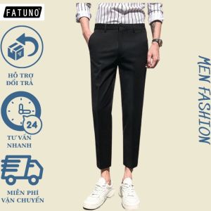 Quần âu nam chất vải tuyết mưa co giãn 4 chiềuQuần tây nam vải không nhăn không xù trẻ trung lịch lãm