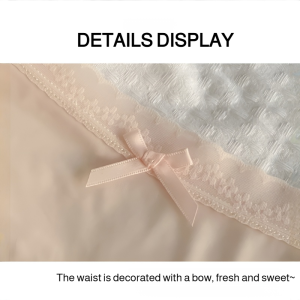 Womens Pants Sense of Style Panty Set Soft and Comfortable Fabrics Antibacterial Inner Gear