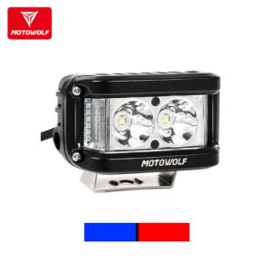 Lampu Tembak LED Lampu Strobo Motor Motowolf Lampu Cree 25W Original
