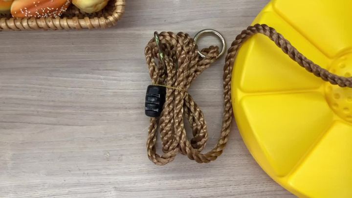 Kids Swing Round Rope Swings Outdoor Children Swing Disc Toy Seat Playground Hanging Garden Entertainment Activity Swings Chair