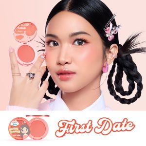Pigeon Teens Blushy Cheeky Blush On 3.4gr | Makeup Remaja | Non Fallout Formula | Silky-Smooth Finish
