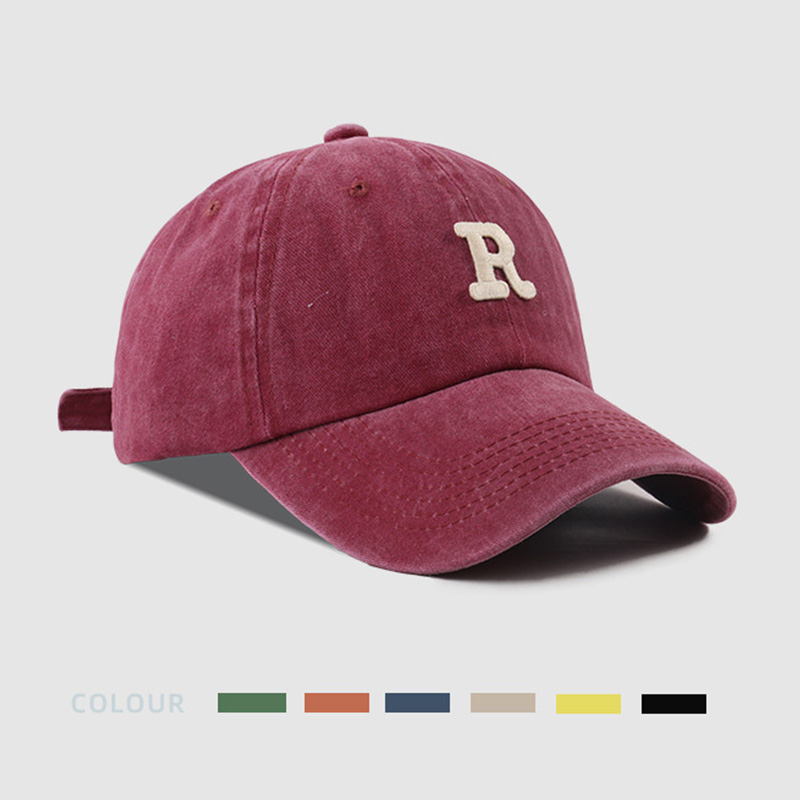 Buchstabe R Herren Baseball Cap Herren Damen Snapback Cap Unisex Teen Sonnenhut Hut Hip Hop Outdoor Cap_voghion.com