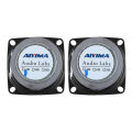 Aiyima 2 ชิ้นซับวูฟเฟอร์ไฮไฟ 2 นิ้ว 4Ohm 5 วัตต์ลำโพงเต็มรูปแบบมินิลำโพงวูฟเฟอร์ DIY เสียงลำโพงซับวูฟเฟอร์. 