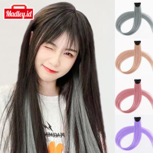 MAdley Rambut Palsu Sambung Model Lurus Panjang Untuk Wanita Korea & Anak Perempuan ACC18
