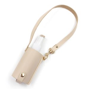 ANGY  60มล. แบบพกพา ซองหนัง ขวดเปล่า ฝาขวดสเปรย์ ที่ใส่พวงกุญแจขวดสเปรย์ พวงกุญแจเจลทำความสะอาดมือ ขวดรีฟิล ขวดนำกลับมาใช้ใหม่