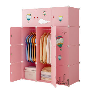 ตู้เสื้อผ้าพลาสติก ตู้เสื้อผ้าสำหรับเด็ก มี 4 ขนาดให้เลือก ตู้เสื้อผ้าแบบเรียบง่าย รับนํ้าหนักได้เยอะ ถอดประกอบเองได้ ตู้ใส่เสื้อผ้า ตู้เสื้อผ้าพลาสติกเด็ก - Lazada