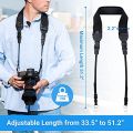 JJC Adjustable Camera Shoulder Neck Strap for Sony 7 A7S A7R Mark II III Fujifilm X-T3 X-T2 X-Pro2 X-Pro1 Nikon Z8,Quick Release Design. 