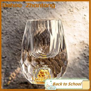 Behoo Luxury Vodka Sake Shochu Bar Liqueur Double Bottom Foil Tea Cup High-end Gifts Hard Liquor