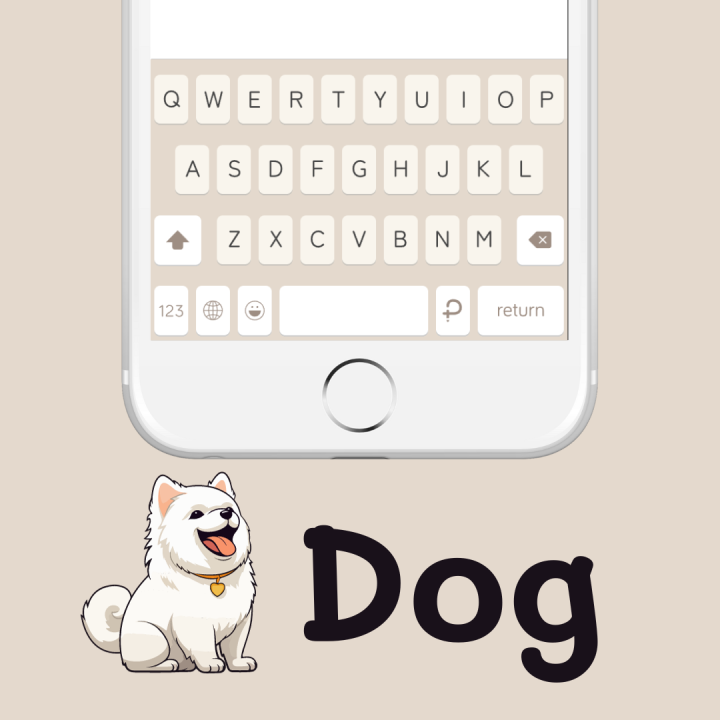 Dog Keyboard Theme⎮(E-Voucher) for Pastel Keyboard App | Lazada.co.th