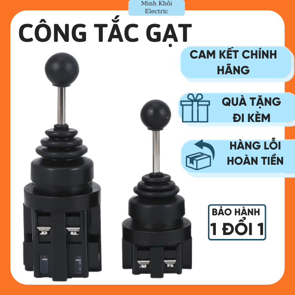 công tắc cần gạt 2 vị trí, 4 vị trí phi 30mm, công tắc cần gạt dài 2 ...