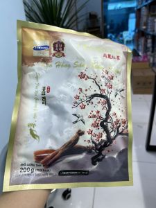 KẸO SÂM_TÚI 200G_HỖ TRỢ THƯ GIẢN SẢNG KHOÁI TINH THẦN GIẢM CĂNG THẲNG HỖ TRỢ HỒI PHỤC SỨC LỰC
