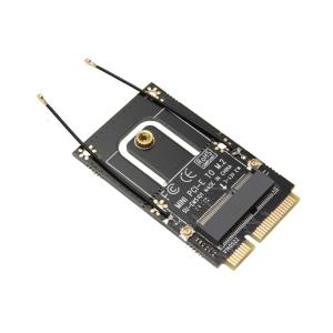 M.2อะแดปเตอร์ Wifi พอร์ต NGFF M2คีย์ Ngff A + E To Mini Pcie Pci Express Wifi ไร้สาย