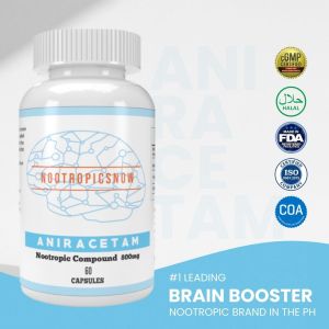 Noots PH Aniracetam Nootropic Brain Booster Memory Enhancer & Focus Supplement for Adults Students Brain Food Vitamins