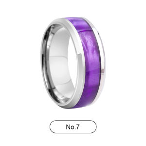 C.three Men Titanium Steel Ring Hip-hop Style Ring Trendy High-end Ring
