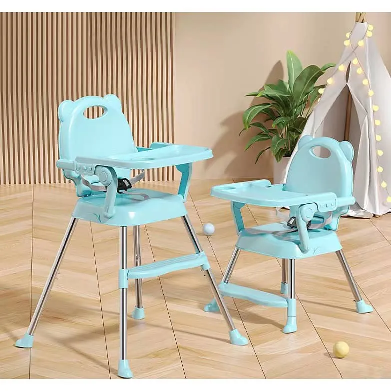 High chair seat that attaches store to table